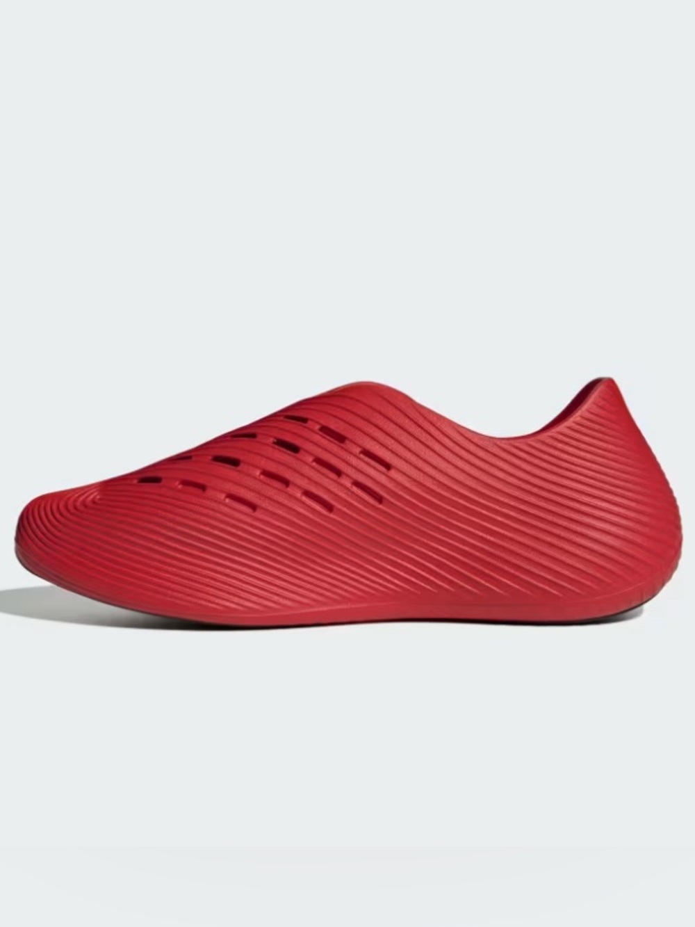 Adidas Pure Chill Men Sandals Slides Size 10 Better Scarlet/Footwear White/Core - Picture 6 of 6